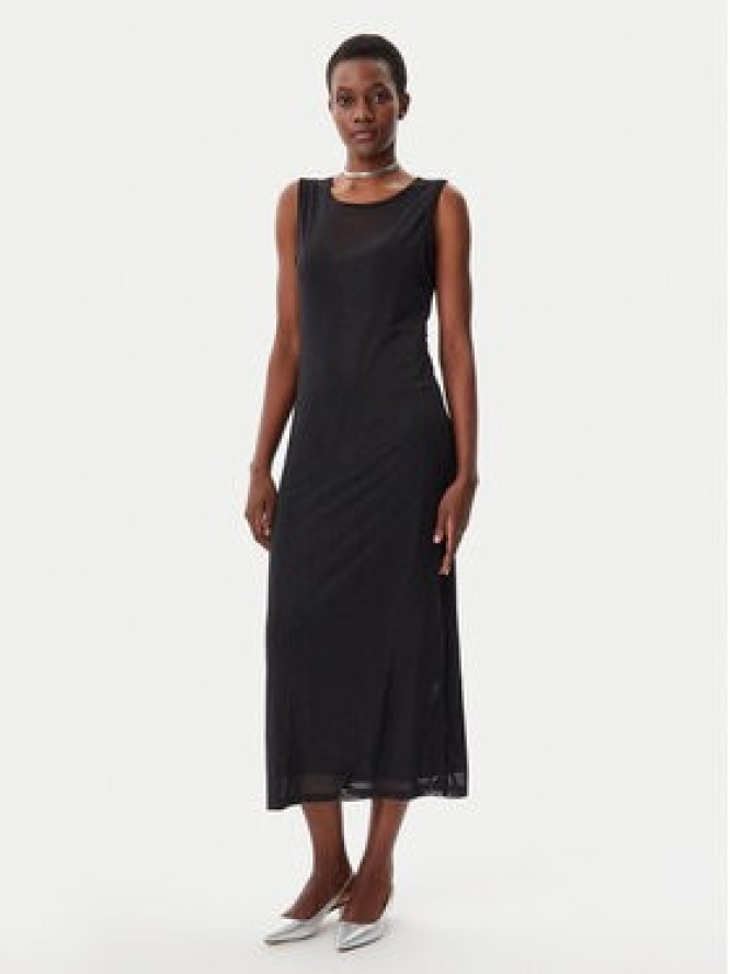 LOLA CASADEMUNT Sukienka koktajlowa LS2516066 Czarny Regular Fit