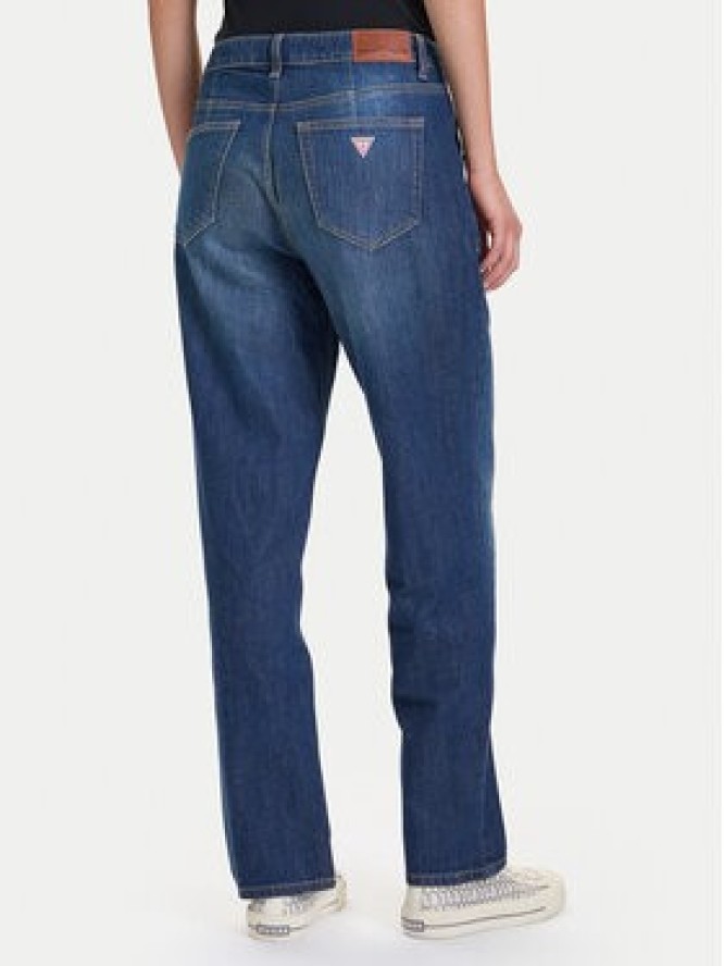 Guess Jeans Jeansy W5BA3O D0026 Niebieski Boyfriend Fit