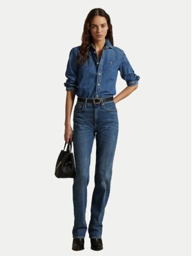 Polo Ralph Lauren Jeansy 211969392001 Granatowy Straight Fit