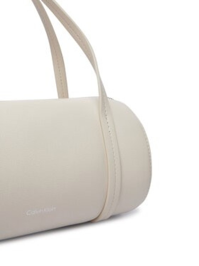 Calvin Klein Torebka Foil Logo Small Duffle Bag LV04F3663G Kremowy