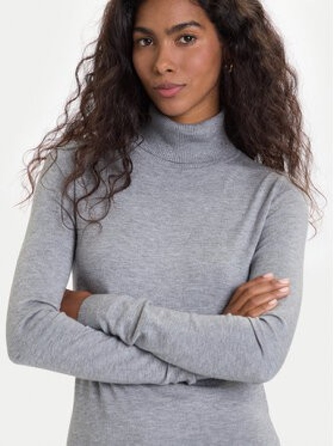 Vero Moda Golf Happiness 10300472 Szary Slim Fit