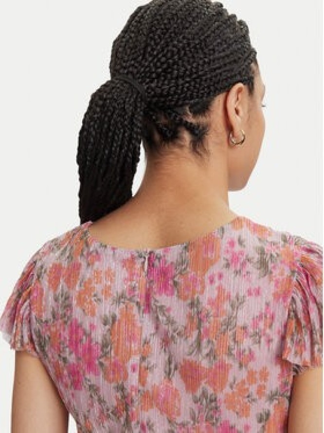 Swing Sukienka koktajlowa 5AJ03000 Różowy Regular Fit