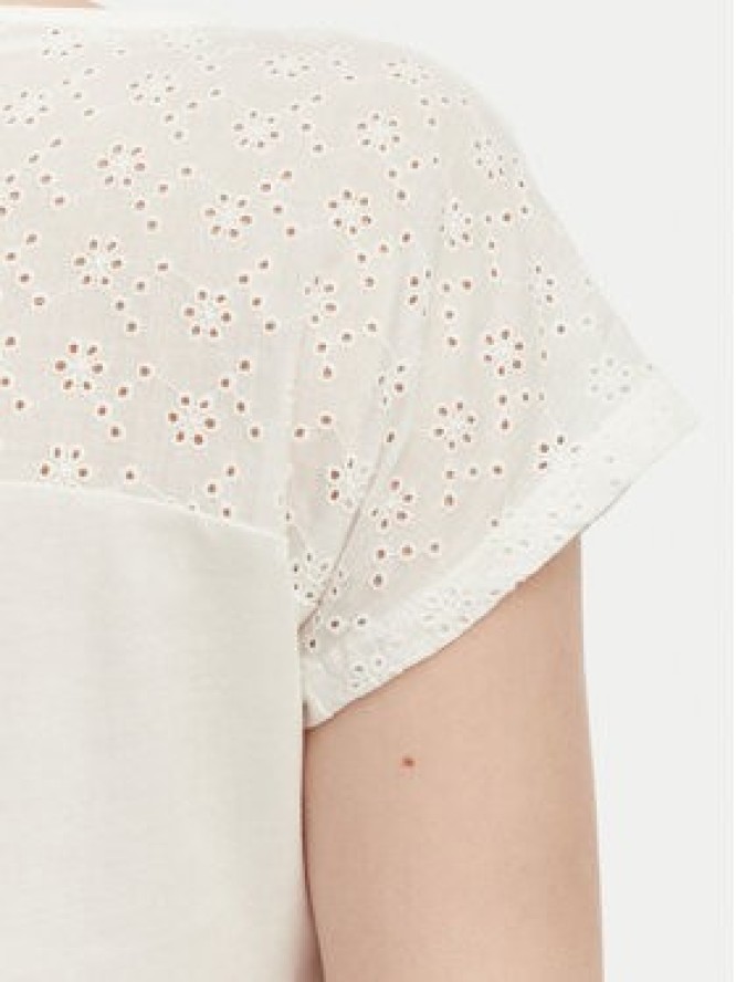 Vero Moda Bluzka Janni 10340707 Biały Regular Fit