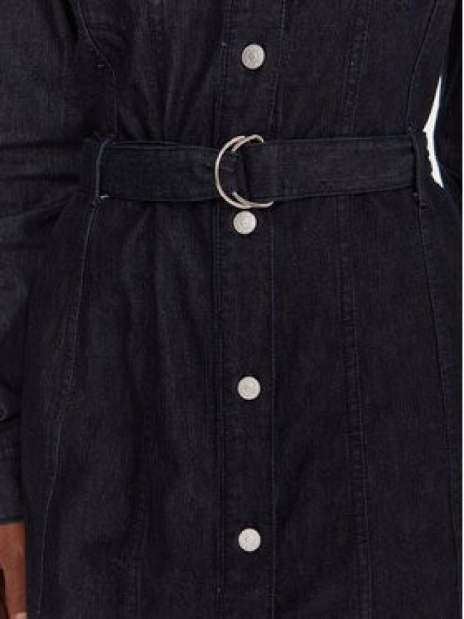 Tommy Jeans Sukienka jeansowa DW0DW21649 Granatowy Regular Fit