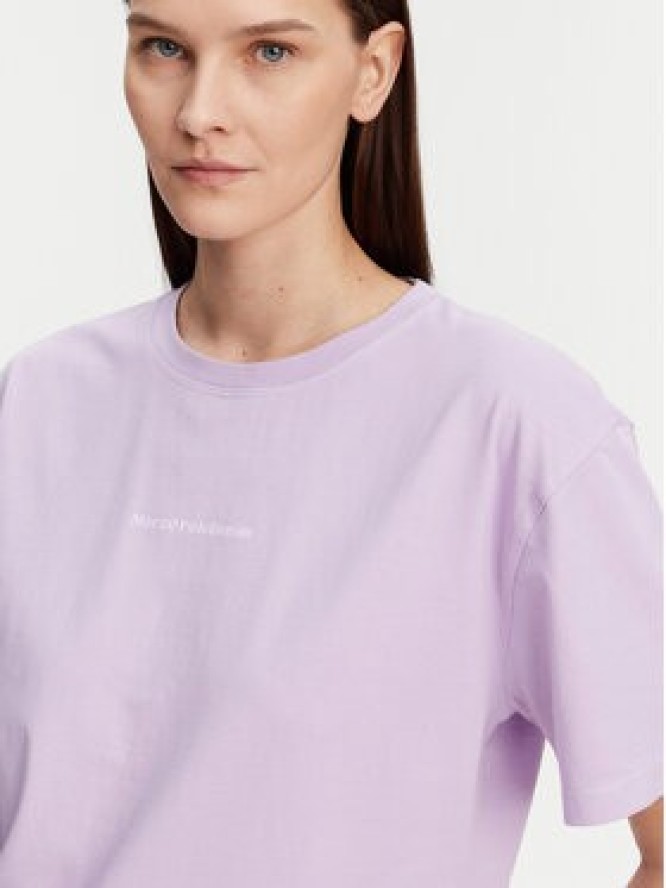 Marc O'Polo Denim T-Shirt 500 0005 950 Fioletowy Relaxed Fit