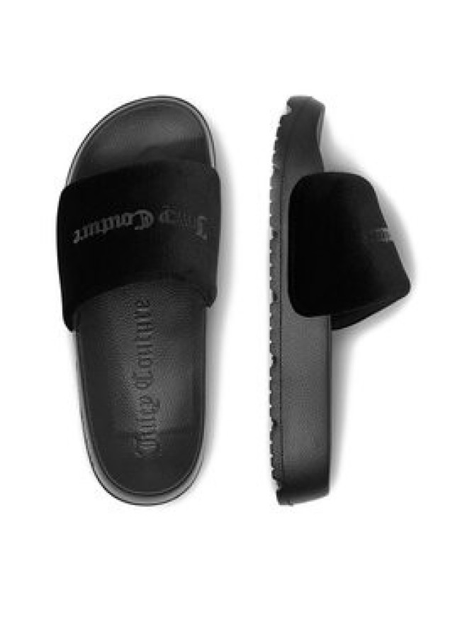Juicy Couture Klapki PJC1 Czarny