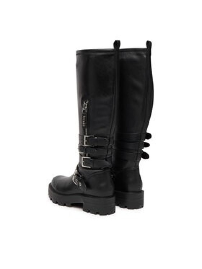 Guess Kozaki FLFYNK ELE11 Czarny