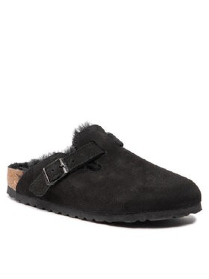Birkenstock Kapcie Boston Vl/Shearling 0259883 Czarny