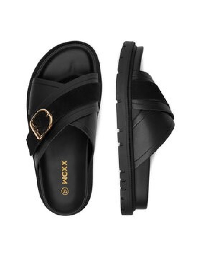 MEXX Klapki EO-HY25006-7 Czarny