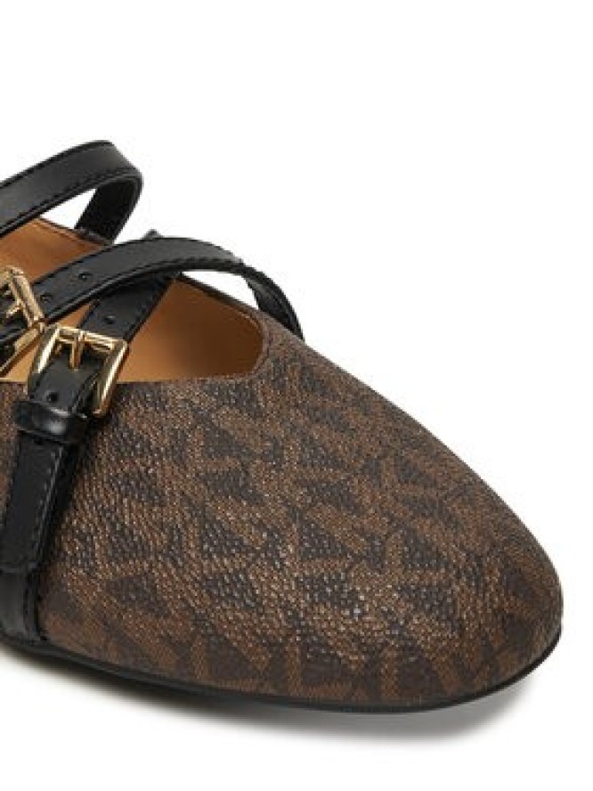 MICHAEL Michael Kors Baleriny Indy 40T5IDFP1B Brązowy