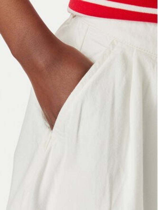 Tommy Jeans Spódnica mini DW0DW22971 Biały Relaxed Fit