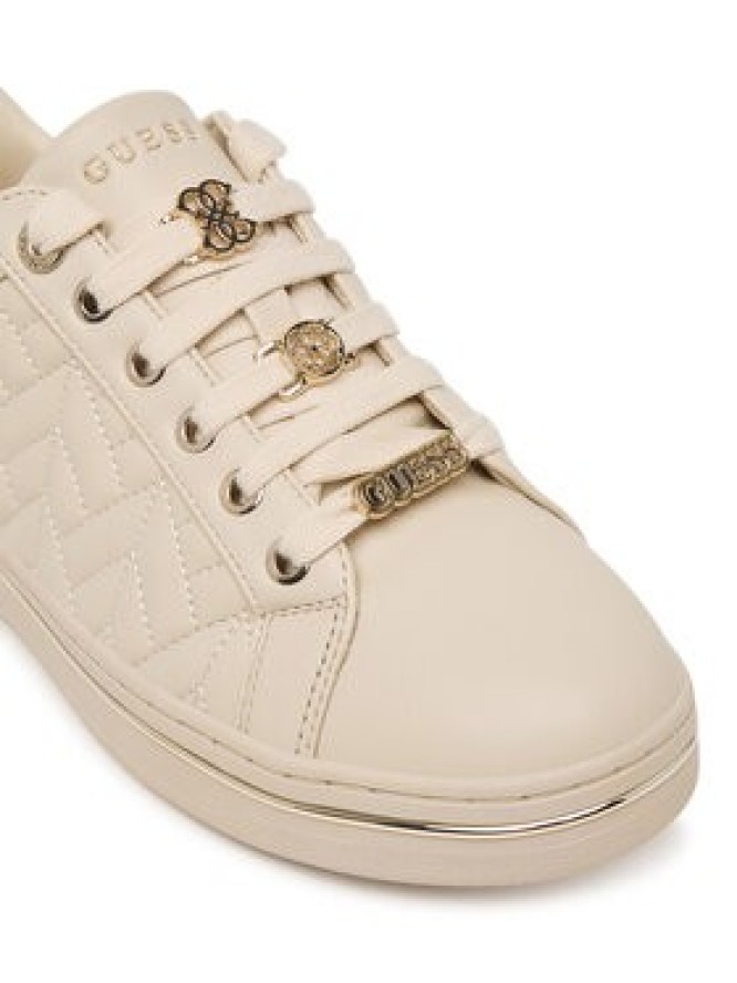 Guess Sneakersy FLFSOT ELE12 Beżowy