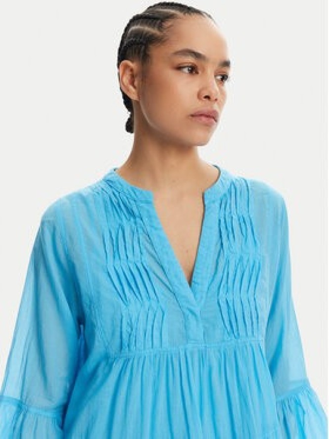 Devotion TWINS Sukienka letnia Symbol 025.329.1G Niebieski Loose Fit