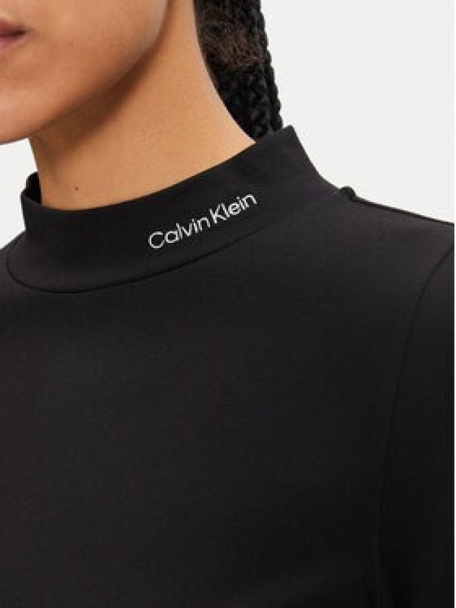 Calvin Klein Jeans Sukienka codzienna J20J225395 Czarny Slim Fit