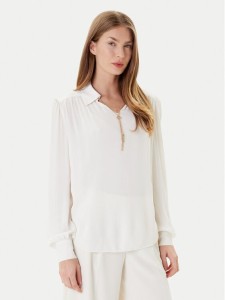 TWINSET Bluzka 252TP2291 Écru Relaxed Fit