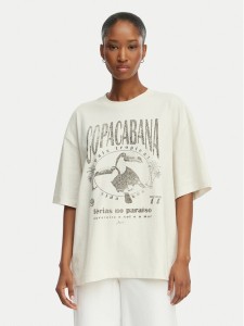 BOSS T-Shirt C_Eboys_2 50559078 Beżowy jasny Relaxed Fit