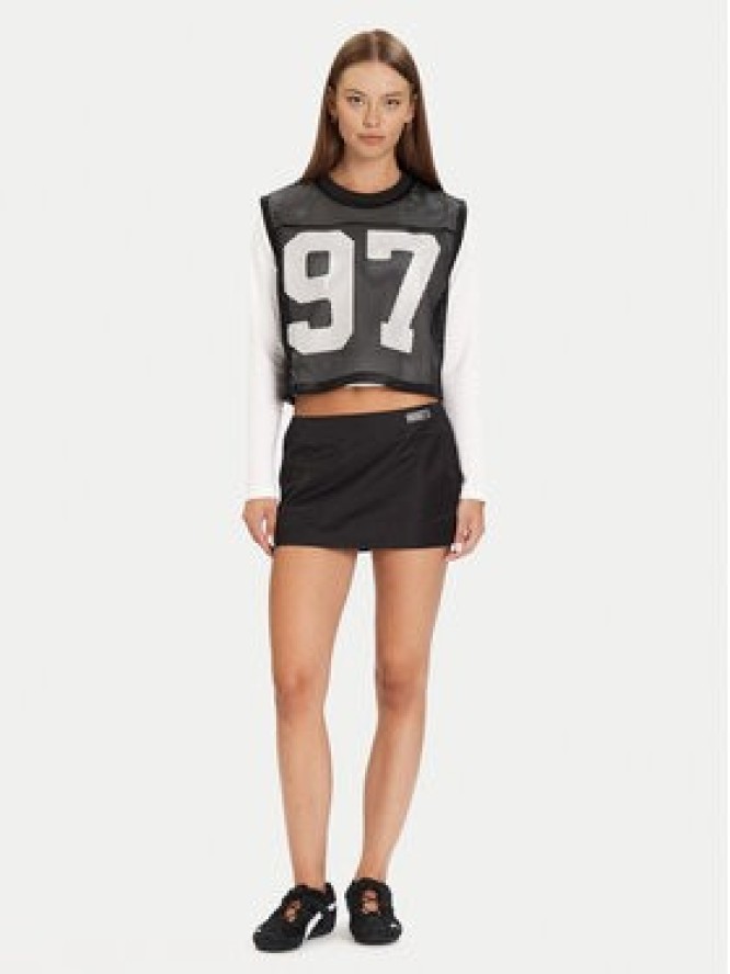 Puma Top PUMA X ROSÉ 633804 01 Czarny Relaxed Fit