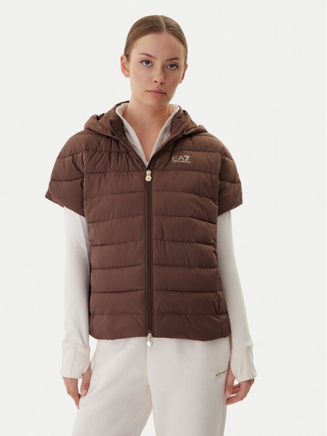 EA7 Emporio Armani Bezrękawnik 7W000477 AF12476 U6063 Brązowy Regular Fit