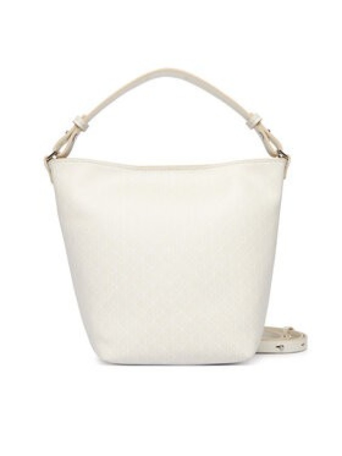 Calvin Klein Torebka Emblem Aop Sm Bucket Crossbody LV04F3506G Biały