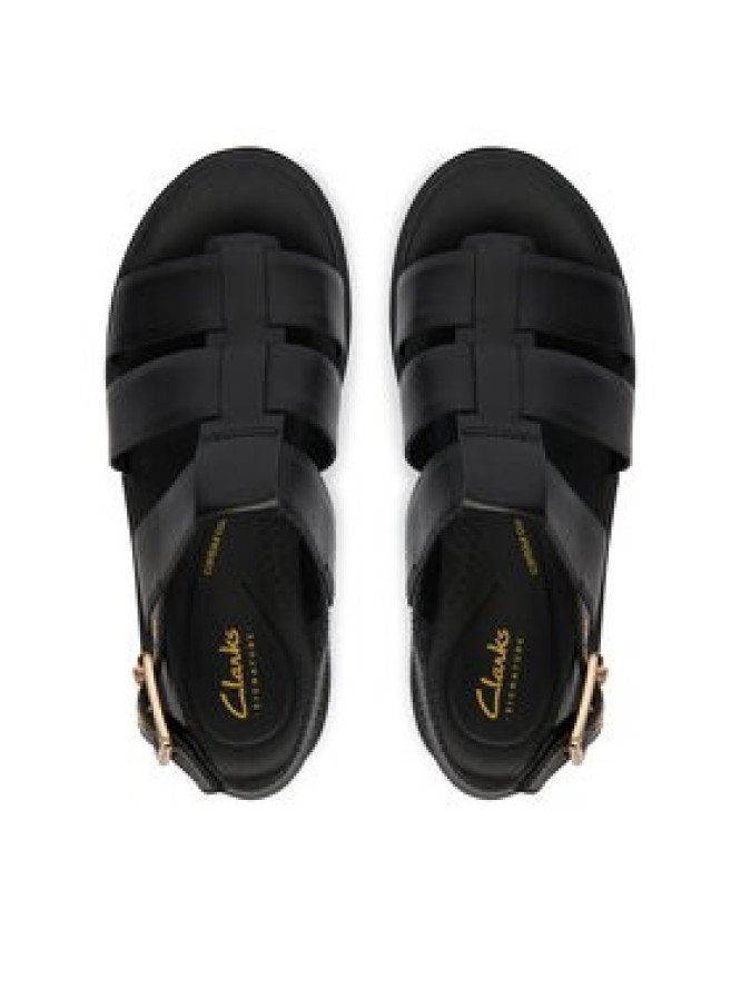 Clarks Sandały Orinoco3 Strap 26186490 Czarny