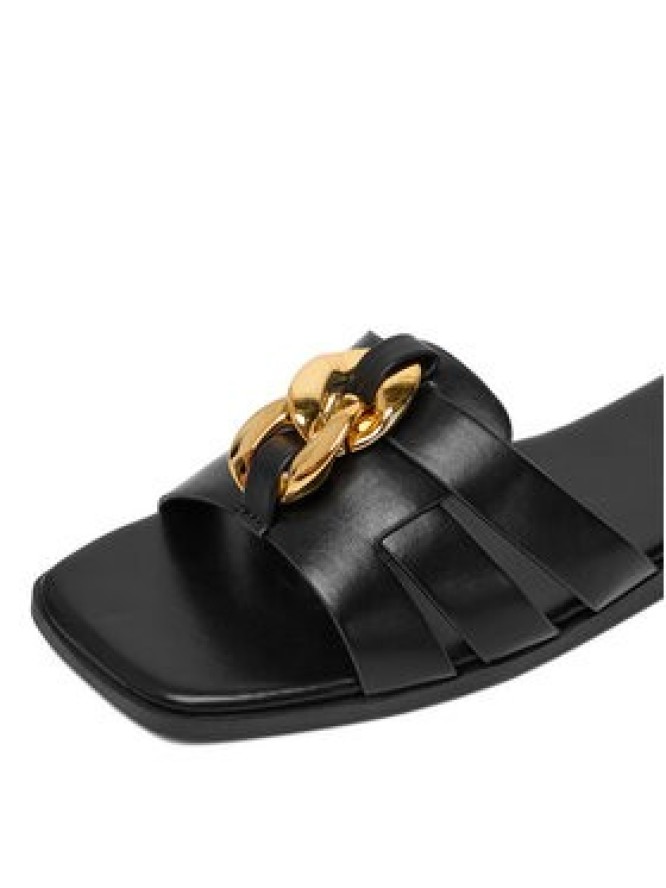 DeeZee Klapki E2031-11 Czarny