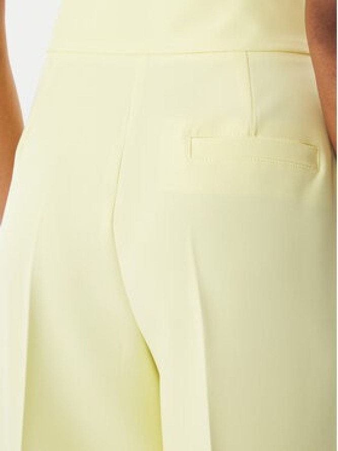 Maryley Spodnie materiałowe 26EB680/43LE Żółty jasny Regular Fit