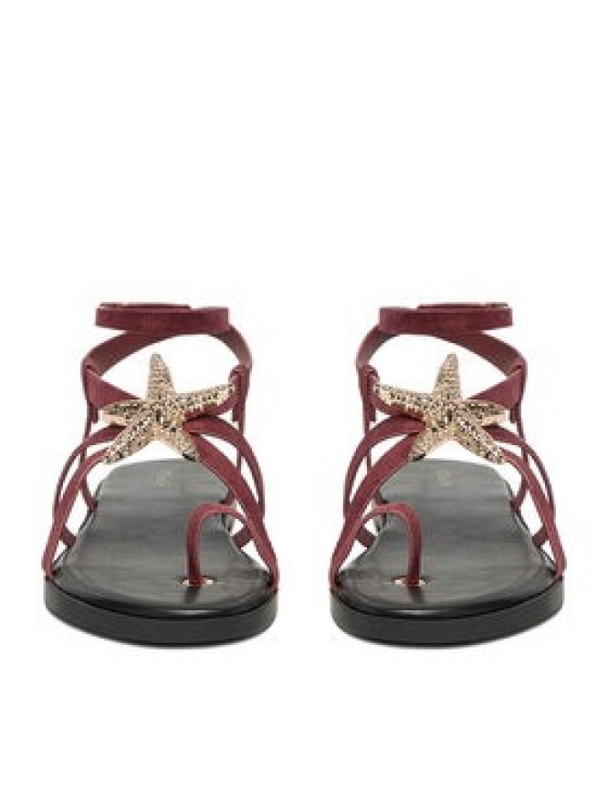 DeeZee Sandały CEO-YLD-F9678 Bordowy