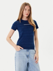 Guess Jeans T-Shirt W5GI41 KCTL1 Granatowy Slim Fit