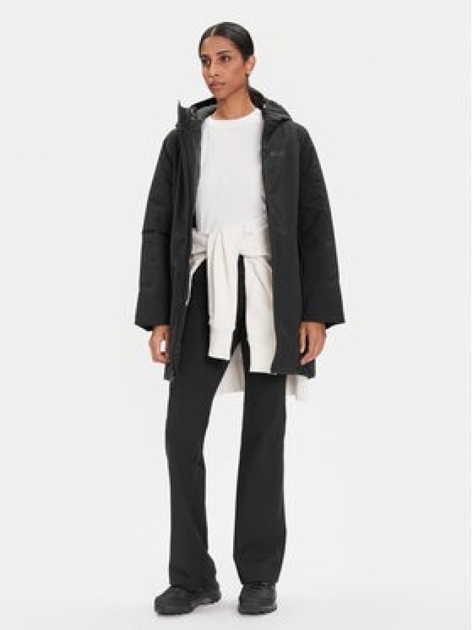 Jack Wolfskin Kurtka zimowa Frost Haven A65091 Czarny Regular Fit