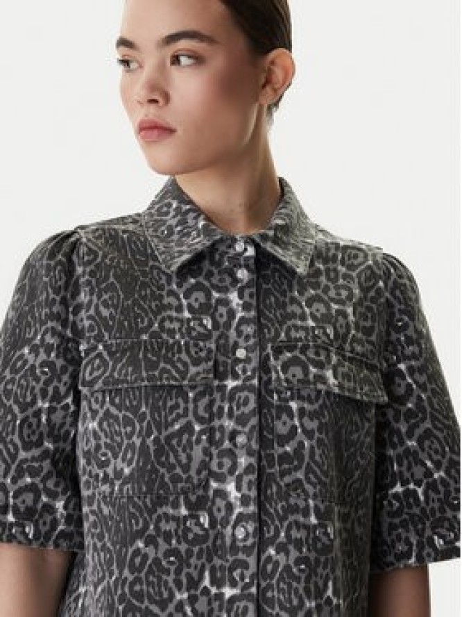 Vero Moda Koszula jeansowa Bella 10336318 Szary Loose Fit