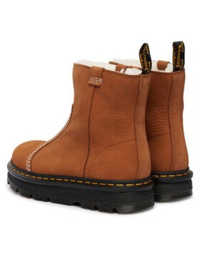 Dr. Martens Botki ZEBZAG RIGGER BOOT WARM LINED DM42023200 Brązowy