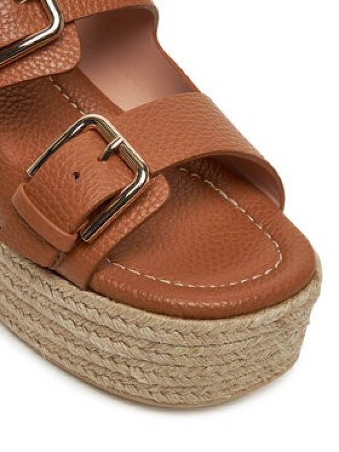 Pollini Espadryle SA28268I0MTD0230 Brązowy