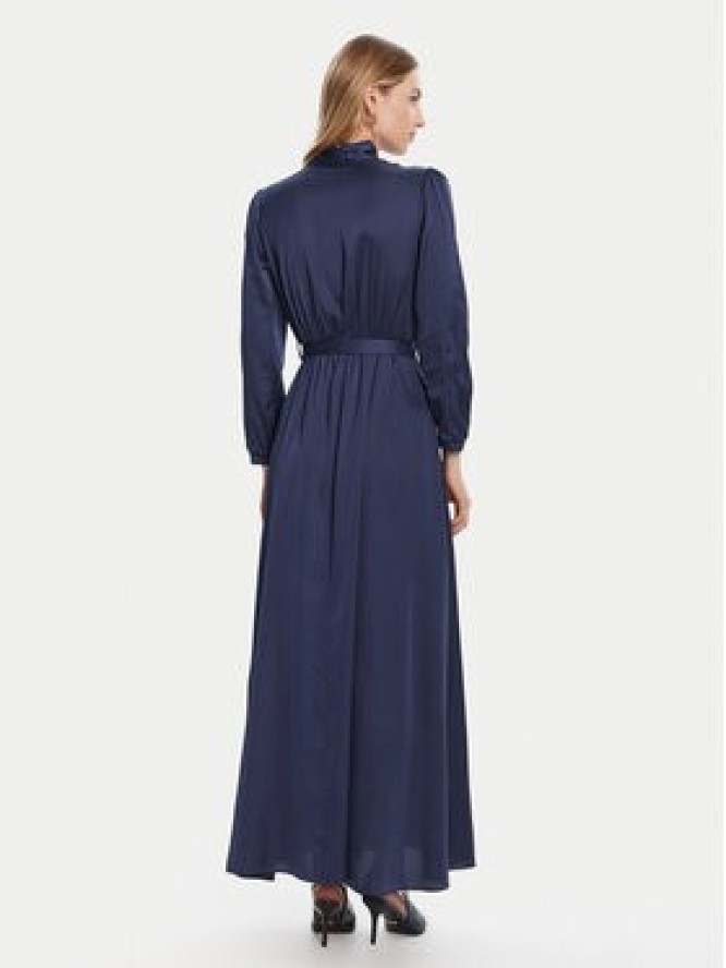 Rinascimento Sukienka wieczorowa CFC0125256003 Granatowy Regular Fit