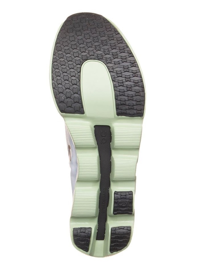 ON RUNNING Buty "Cloudboom Echo" w kolorze biało-zielonym do biegania rozmiar: 36,5