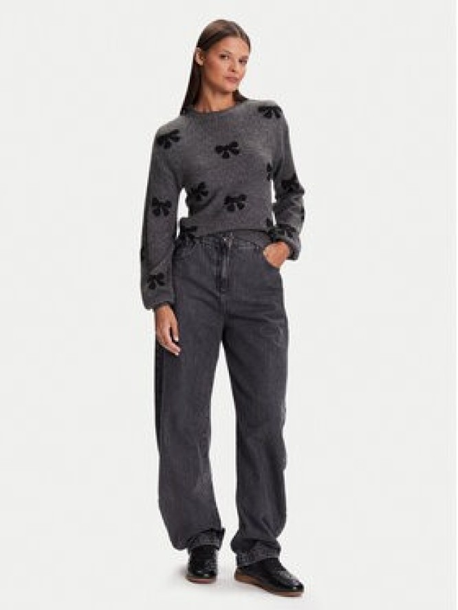 ONLY Sweter Bora 15360712 Szary Regular Fit