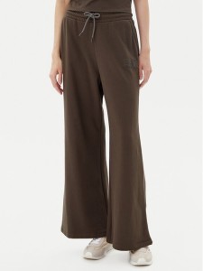 EA7 Emporio Armani Spodnie dresowe 7W000106 AF12473 U6139 Brązowy Loose Fit