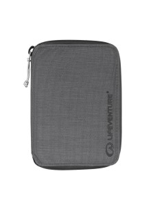 Portfel Lifeventure Recycled RFiD Mini Travel Wallet - grey