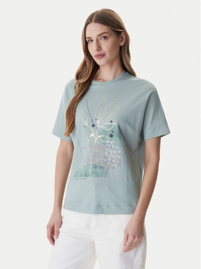 ONLY T-Shirt Jany 15356044 Zielony Regular Fit