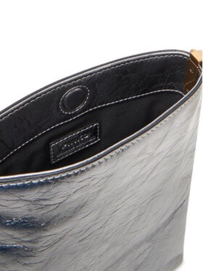 PINKO Torebka Flat Satchel AI 25-26 PCPL 105352 A2OT Srebrny