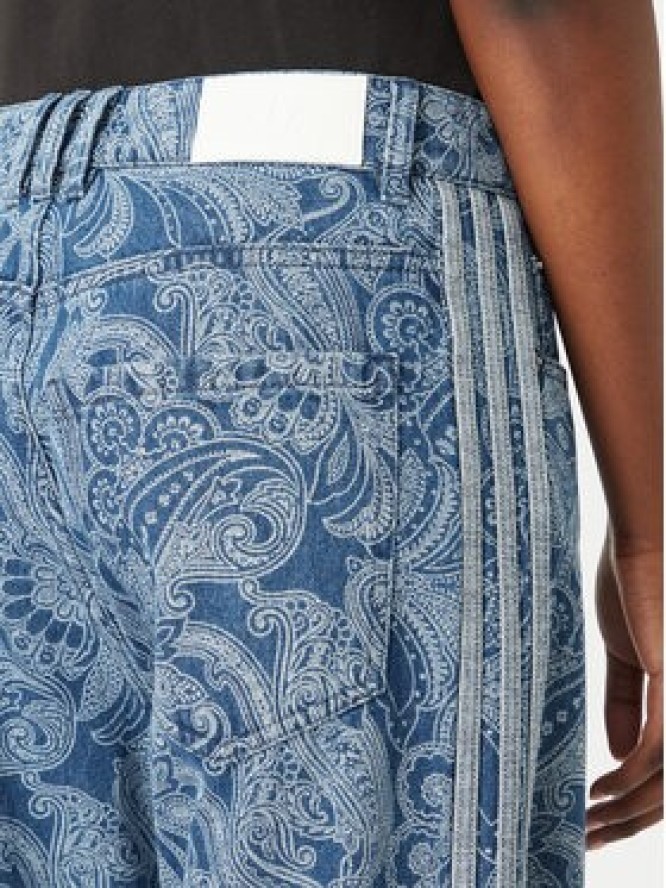 adidas Jeansy Liberty London Firebird KR6675 Niebieski Loose Fit