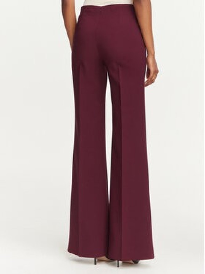 Rinascimento Spodnie palazzo CFC0130141003 Bordowy Wide Leg
