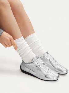 Puma Sneakersy Speedcat Silver Wns 406881 01 Srebrny