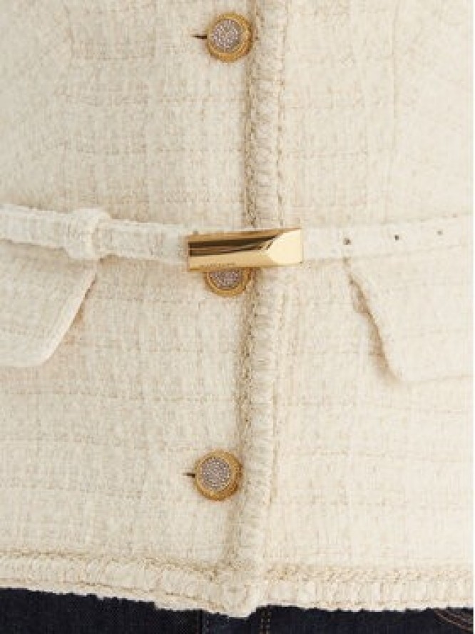 Marciano Guess Marynarka 5BGN07 7394A Écru Regular Fit