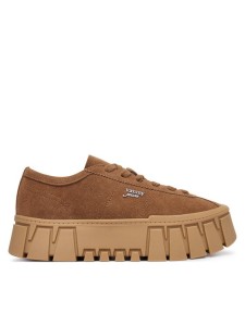 Tommy Jeans Sneakersy Platform Sneaker EN0EN03132 Brązowy