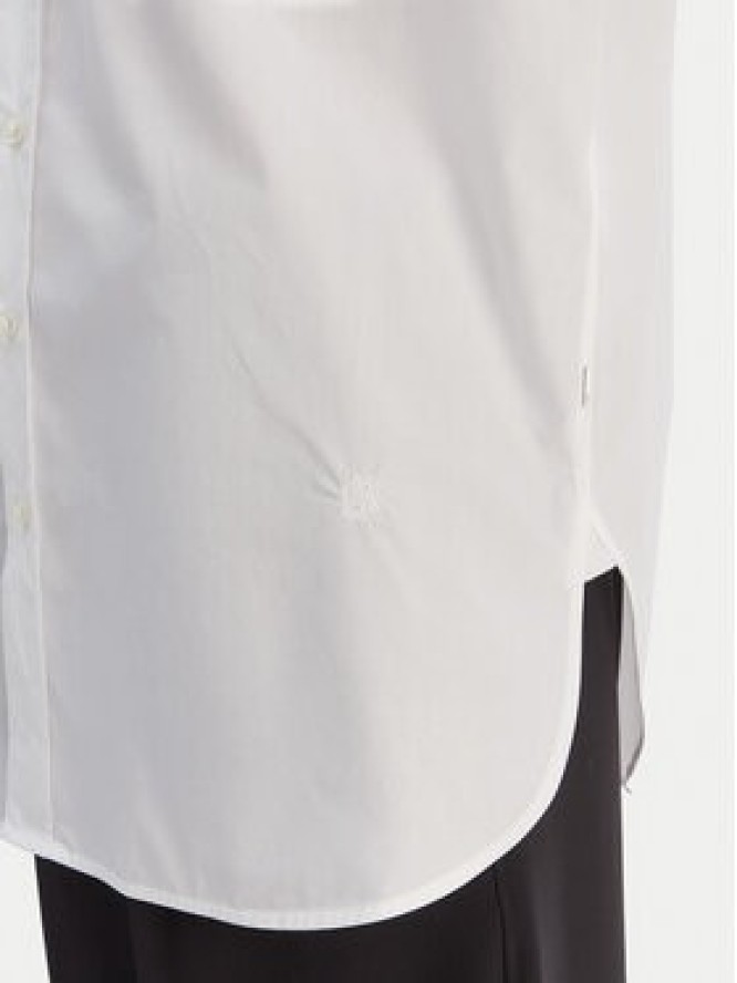 BOSS Koszula Saturday 50543800 Biały Oversize