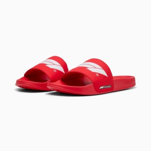 Klapki unisex Puma F1 LEADCAT 2.0 LOGO czerwone 30884602 r 47