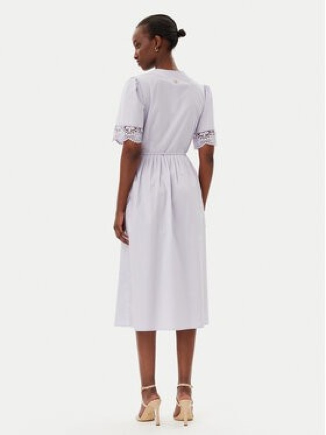 TWINSET Sukienka codzienna 251TT2091 Fioletowy Loose Fit