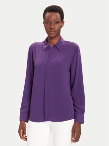 Liu Jo Koszula MF5147 T4241 Fioletowy Regular Fit