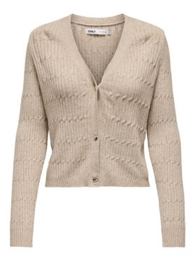 ONLY Kardigan Katia 15310902 Brązowy Regular Fit