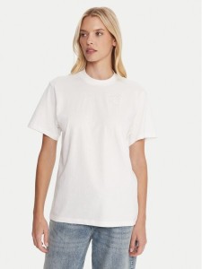 HUGO T-Shirt Vintage 50550901 Biały Relaxed Fit
